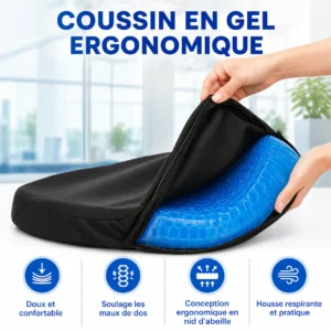 Coussin en Gel Ergonomique