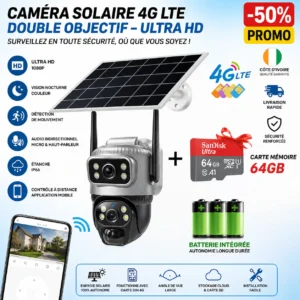Caméra solaire Pro 4G